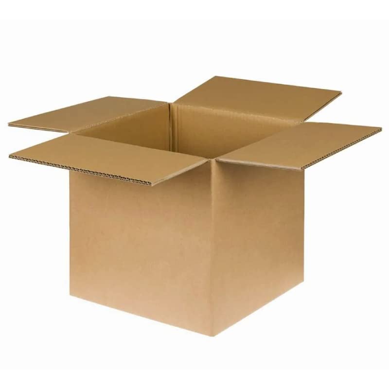 Double Wall Cardboard Boxes, Strong Moving/Removal Boxes (Pack of 10) (12 x 12 x 10 Inches)