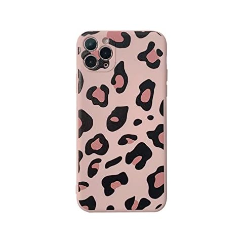YTananizing Pink Leopard Case for iPhone 12 Pro Cover