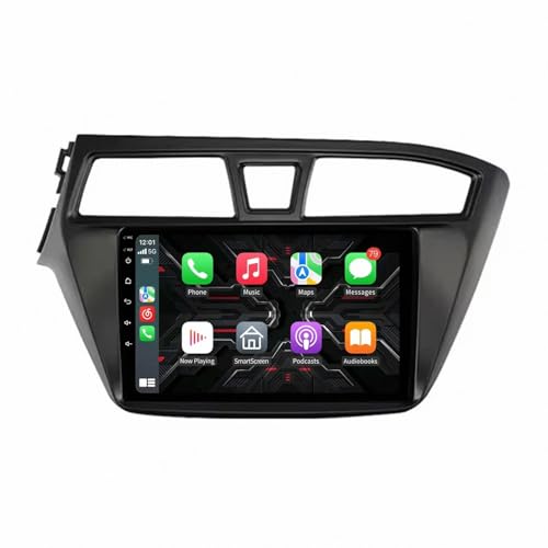 Estéreo de automóvil para Hyundai I20 2015-2018, reproductor multimedia GPS y Bluetooth