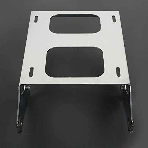 Xfmt Motorcycles Chrome Tour Pack 2-Up Luggage Rack Mount Fits Compatible With Harley Touring Flhr Flht Flhx Fltr 2014-2022 #TOP6