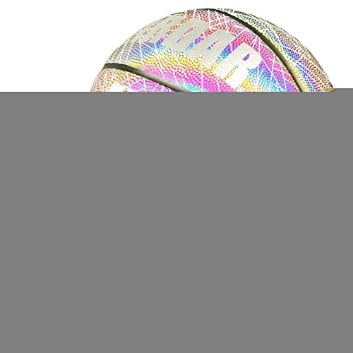 Baloncesto brillante reflectante Aferzov para juego nocturno