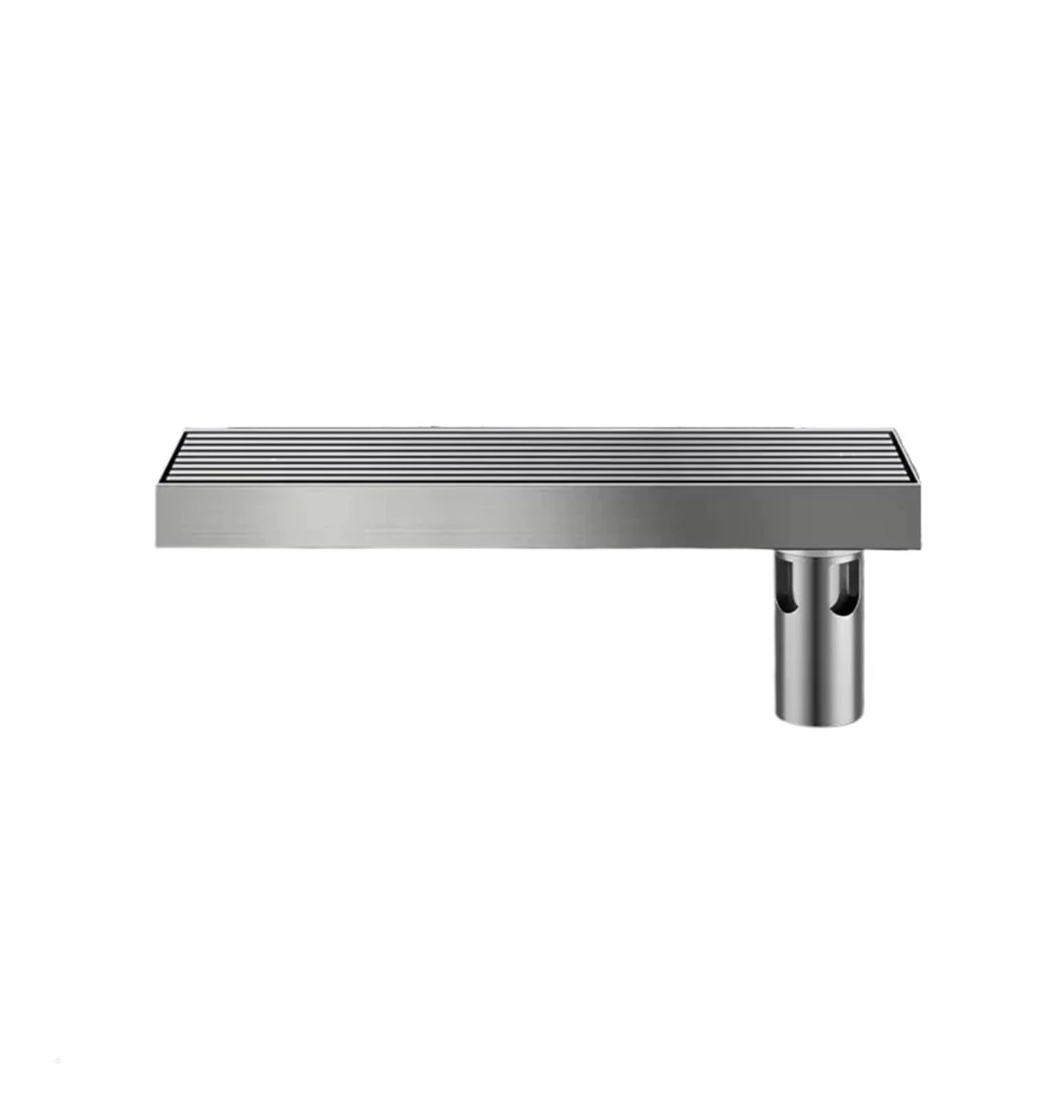 Desagüe de ducha rectangular de acero inoxidable 304 cepillado, sumidero lineal de 20 a 50cm