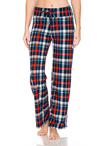 Image of Leggings Depot Women's Wide Leg Drawstring Pajama Pants for Lounge, Sleep