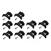 Bike Cable Guide Bicycle Anti Friction Bottom Bracket Shifter Cable Holder Clip with Screws 10PCS for Sport Accessories