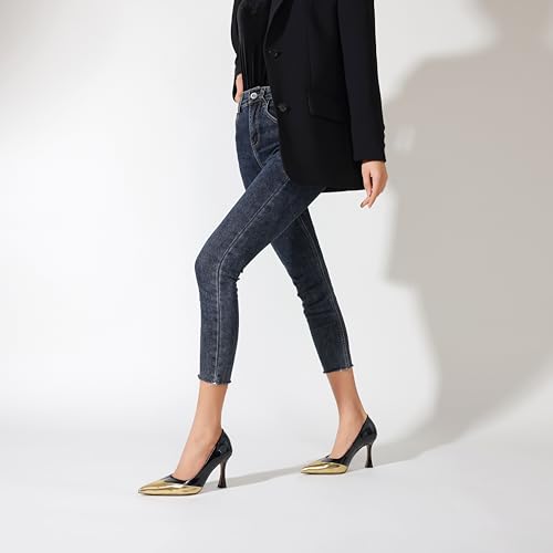 Pumps for Women Pointed Toe High Stiletto Heels Comfortable Elegant Dress Work Shoes3