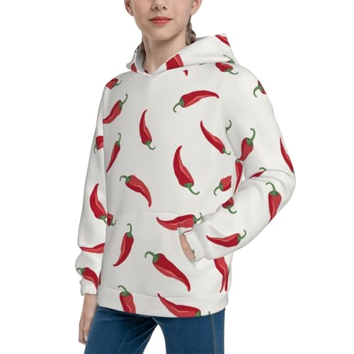 Chili Kid Hoodies Boys Sweatshirts Girls Pullover with Pocket2