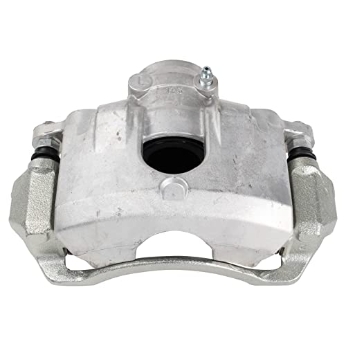 Image of TRQ Front Left Brake Caliper w /Bracket Drivers Side