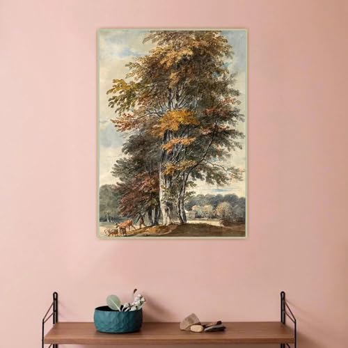 Peinture à l'huile paysage pour habiller un mur vide avec élégance