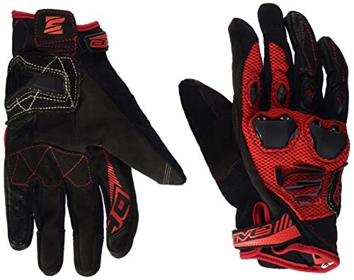 Five DH Guantes Bicicleta Negro/Rojo S