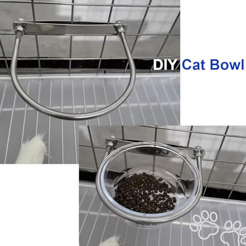 FamlTol M8 Bügelschraube 33mm Innenbreite, Rundstahlbügel U-Bolzen Zurrbügel, U Bügel Mit Gewinde für Zur Befestigung verschiedener kleiner und schwerer Rohre im Innen- und Außenbereich | 2 Stück