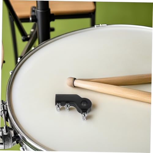 Abrazadera para soporte de baqueta de pedal de batería BESPORTBLE para kit de batería jazz, accesorio con montaje estable para estudio, ensayo y actuación en vivo miniatura 5