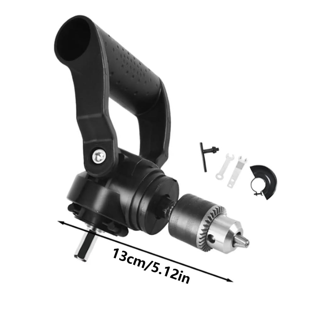 Adaptateur de foret de tournevis à tête rotative multifonction pour les amateurs de bricolage