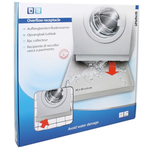 Scanpart 0140120001 Waschmaschinenzubehör/Bodenwanne / 65 x 65cm