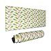 Tapis De Souris Gaming Pastèque Doodles Échelles pointillées, Grand Tapis De Souris XXL 800 X 300 mm, Mouse Pad Base Antidérapante pour Bureau et Maison Portable