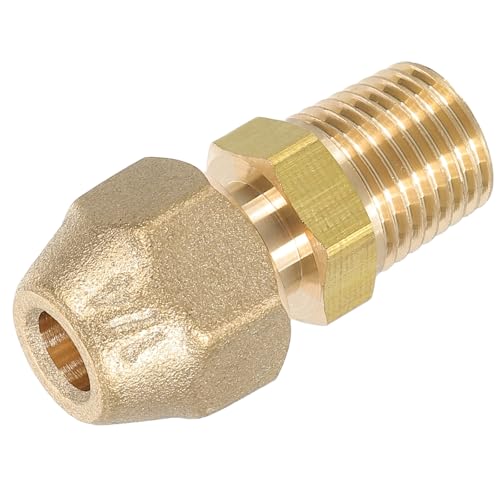 PATIKIL ^JpCvp 1/4SAE 45°t AX x 1/4NPTXXbh^Jǌpibgt`[uA_v^[z[XGAR①ɃKXA_v^[