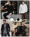 Velvelhall 3 Pack Mens Long Sleeve Shirts Crew Neck Thermal T-Shirt Thick Pullover Basic Tops Casual Comfortable Sweatshirt(White, Light Gray, Black,Small)