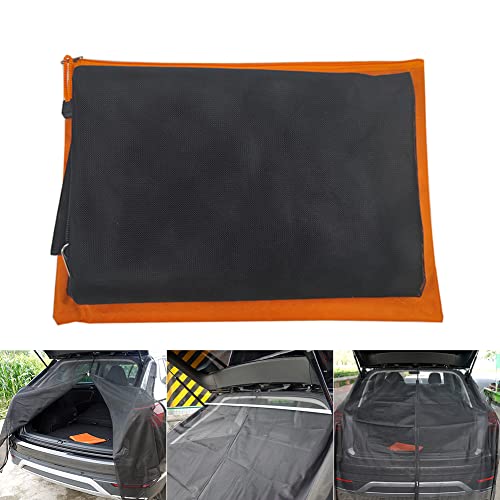 Bohisen Car Tailgate Mosquito Net Sunshade Screen Magnetic Mount Anti-Flying Net Trunk Ventilation Mesh For Suv Mpv Camping Self-Drive (Xl:126-135Cm/49.61- 53.15Inch) #TOP28