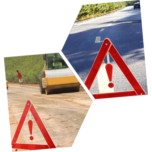 Kit 4 Triángulos Reflectivos de Seguridad para Auto miniatura 5