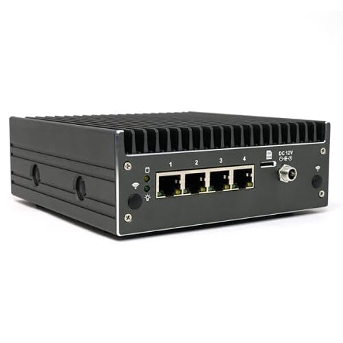 Protectli Vault Pro VP2430-4 Port, Micro Appliance/Mini PC - Intel N150, 4X 2.5G NICs, DDR5 RAM, 32GB eMMC on-Board, M.2 SATA SSD Storage, AES-NI, Barebones