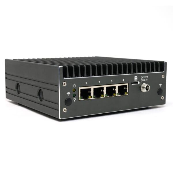 Image of Protectli Vault Pro VP2430-4 Port, Micro Appliance /Mini PC - Intel N150, 4X 2.5G NICs, DDR5 RAM, 32GB eMMC on-Board, M.2 SATA SSD Storage, AES-NI, 16GB RAM, 250GB SSD