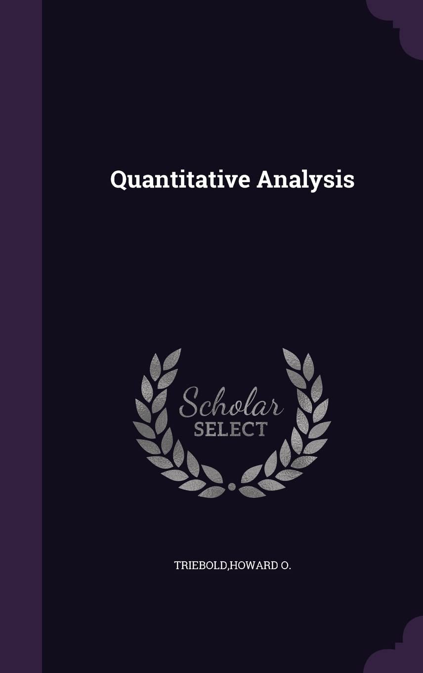 Quantitative Analysis