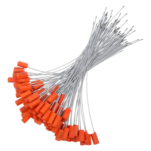 Scellés de sécurité en acier orange haute résistance de 305 mm pour camion et conteneur