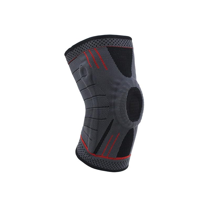 Exercise, protection Sports Outdoor Knee Pads Cycling Silicone Men and Women Running Fitness Knee Pads for Fitness, cycling, running, playing football(white-Dinosaur Doodle4,Small)