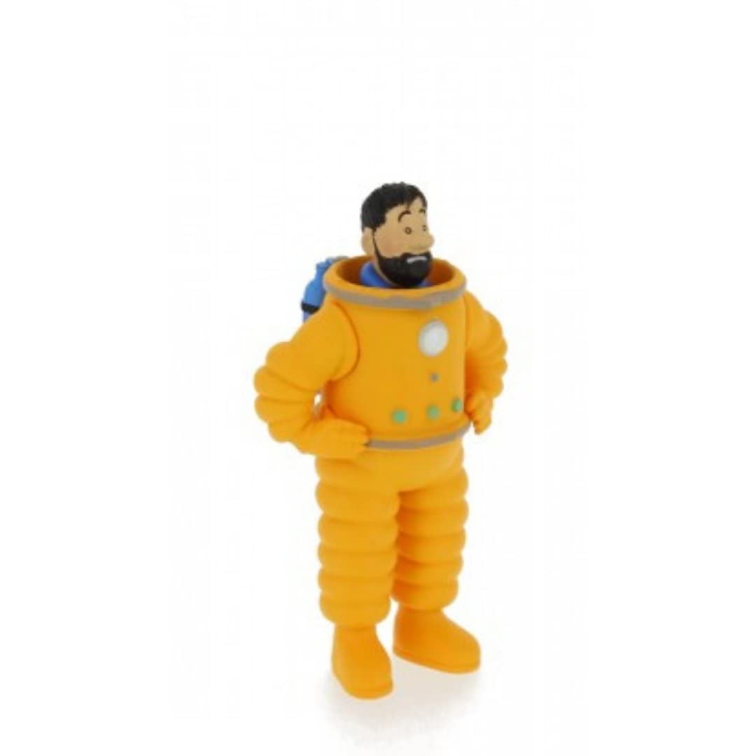 Tintin Collection, Adventures of Tintin, PVC Figurine 8 cm - Captain Haddock in Space Suit