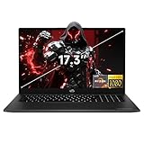 NIMO 2025 Gaming-Laptop, 17.3' FHD-Laptops with AMD Ryzen 7 7735HS (Up to 4.75GHz, Beats i7-12650H), 16GB DDR5 1TB SSD Computer with Backlit KB 100W Type-C Radeon 680M Fingerprint (Renewed)