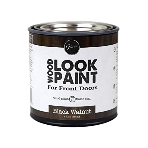 Giani Black Walnut Wood Look Grain Finish Coat for Front Doors
