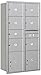 Salsbury Industries 3716D-07ARU 4C Horizontal Mailbox, Aluminum