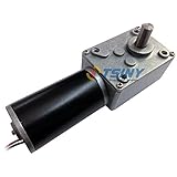 TSINY BBQ Miniature Right Angle 12v DC 16 Rpm Electric Worm Gear Box Motor