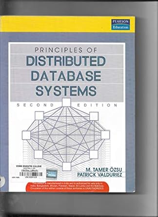 Principles of Distributed Database Systems : M. Tamer Ozsu: Amazon.in ...