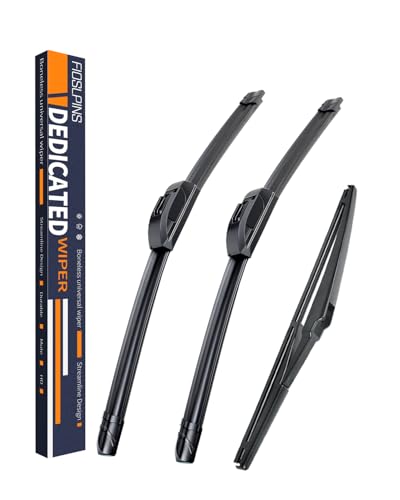 Replacement for Toyota Prius 2004-2009 Silent Wipers - FIOSLPINS Front and Rear Windshield Wipers 26