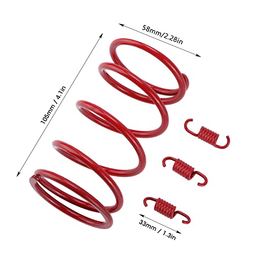 Scooter ATV 1000RPM Racing Torque Spring Part, Substituição de Molas de Embreagem para GY6 50cc-100c