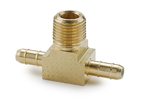 Parker Hannifin 232-6-2-pk5 Dubl-Barb Male Branch Tee Fitting, Brass Body, 3/8" Barb Tube x 1/8" Male Thread (Pack of 5)