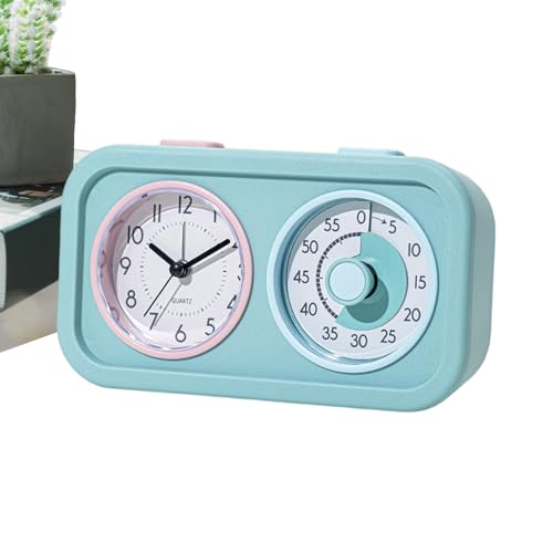 Temporizador para niños, funcionamiento silencioso con luz nocturna | Temporizador de cuenta regresiva para aprender a cepillarse los dientes, cocinar, entrenar al baño, proyectos de manualidades