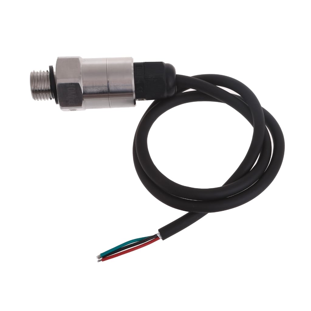 Sensor de presión de agua analógico preciso con chip cerámico avanzado sensor de presión G1/4 transmisor de presión de acero inoxidable