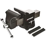 ✅ ROBUSTESSE: Étau en fonte de 14,6 kg offrant une stabilité maximale pour vos travaux d'atelier. Conçu pour durer et supporter les usages intensifs.