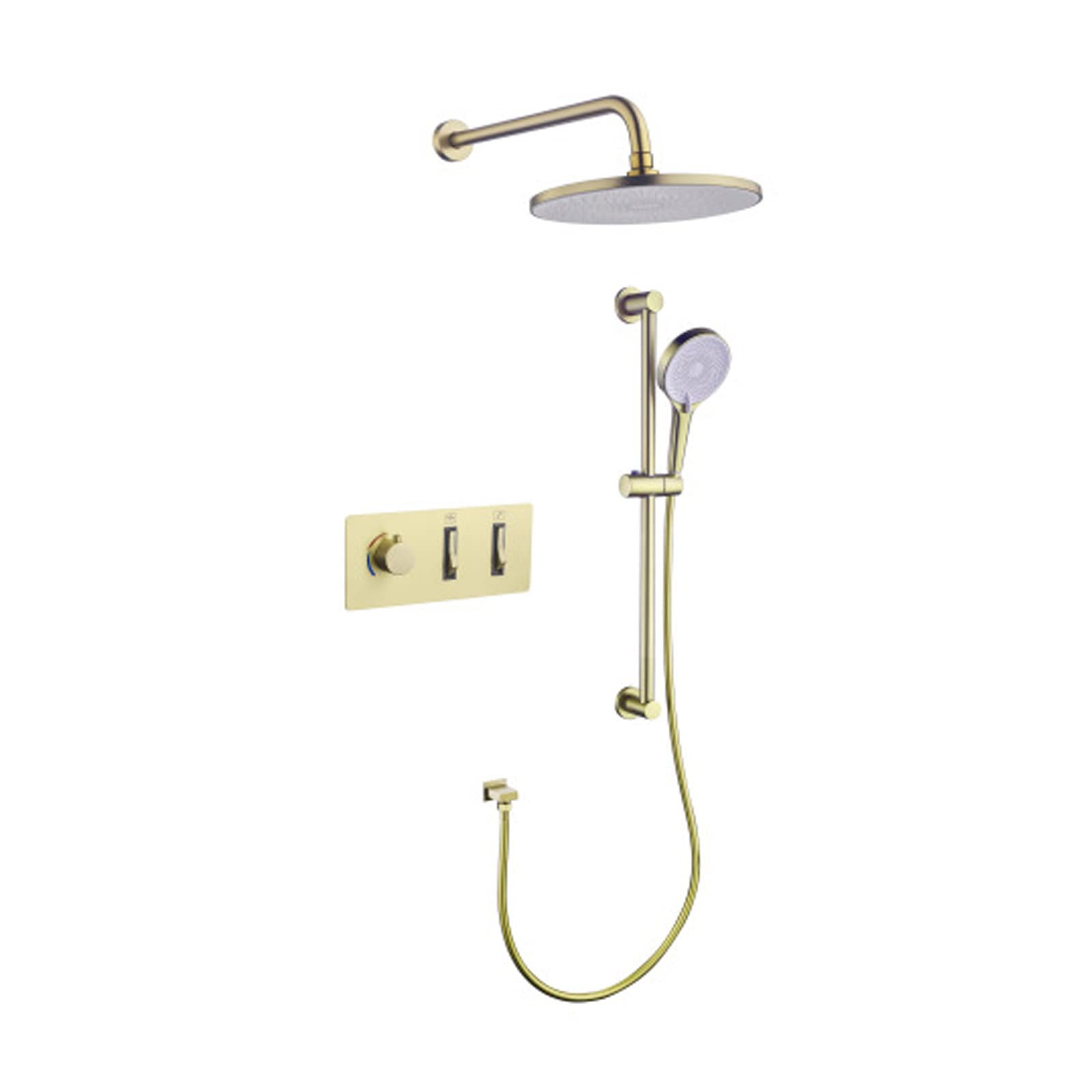 Système de douche mural pour rénover une salle de bain moderne