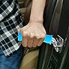 Valorcielo Auto Cane Portable Vehicle Support Handle, Blue Car Door Assist Bar, Supports up to 300 Pounds, Car Door Handle for Elderly, 1PCS #1