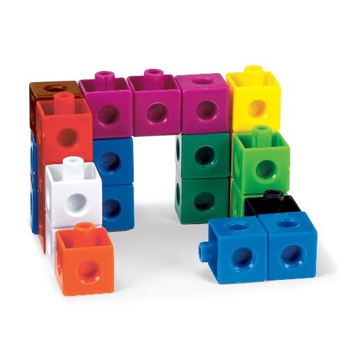 hand2mind Snap Cubes, Math Linking Cubes, Plastic Cubes, Snap Blocks, Color Sorting, Connecting Cubes, Math Manipulatives, Counting Cubes for Kids Math, Math Cubes, Math Counters (Set of 2000) by hand2mind - Image 2