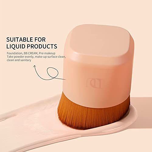 Ducare Foundation Makeup Blender, For Face Or Body Makeup, Works With Liquid Or Cream Foundation,Kabuki Blend Makeup For Even Coverage, 1 Count #TOP6