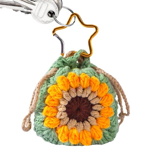 Bajbumgn Porte-Monnaie en Forme de Pochette pour Clés - Charmant Crochet Pour Trousseau - Pochette Sécurisée Pour Cartes Et Clés Idéale Pour Voyage École Sac À Main
