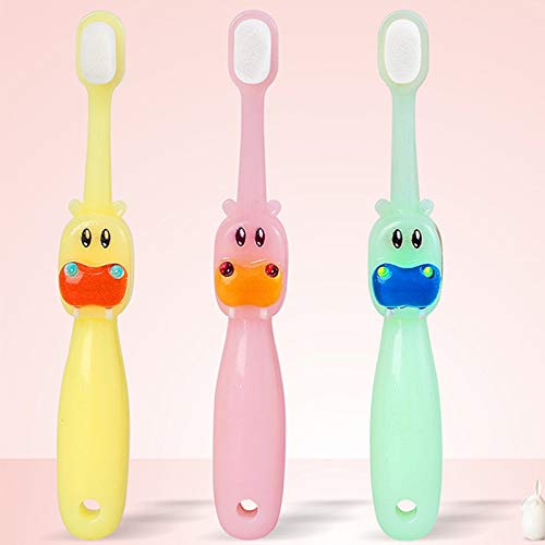 HUIFACAI Kids Micro-Nano Sensitive Zahnbürste für extra weiche 10000 Borsten Werkzeug Baby Zahnbürste – Bild 4