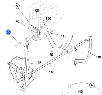 Volvo Truck 3937835 Clutch Linkage Rod #TOP15