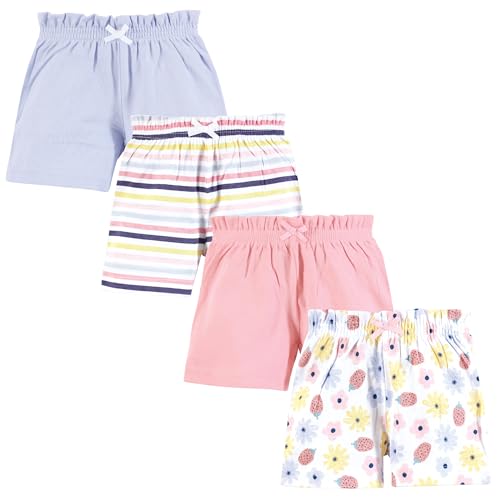 Image of Hudson Baby Unisex Baby Shorts Bottoms 4-Pack