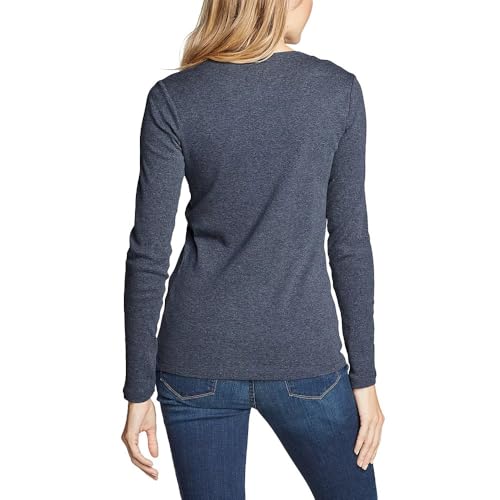 Image of Eddie Bauer Womens Favorite Long Sleeve Tee Crewneck T-Shirt