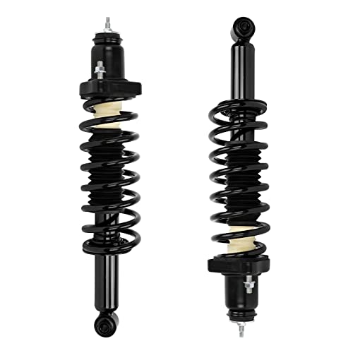 Autosity Rear Struts With Spring Coil Spring Fit Caliber 2007-2012, 172401 Struts 2 Pcs Shock Absorbers #TOP4
