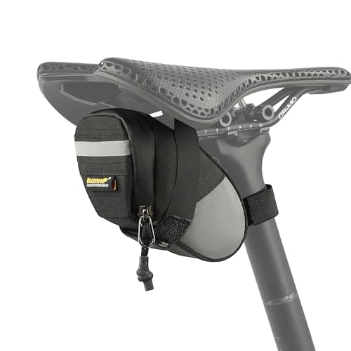 Rhinowalk Fahrrad Satteltasche Fahrradtasche Sitztasche Werkzeugtasche Aufbewahrungstasche für Outdoor Fahrräder Mountainbikes Rennräder